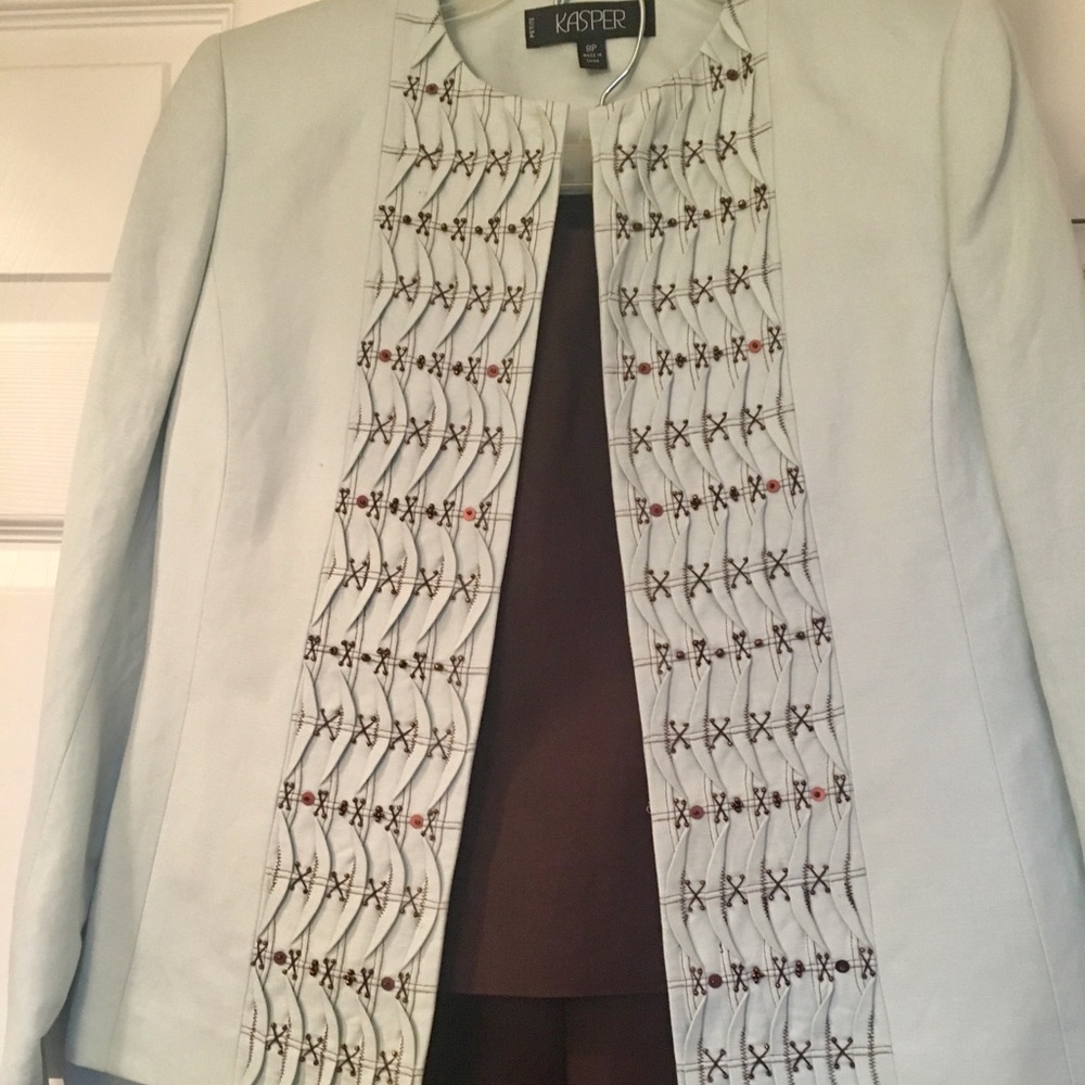 Kasper 3 piece suit.  Size 8P